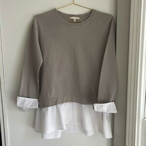 Anthropologie Mixed Media Eri + Ali Top